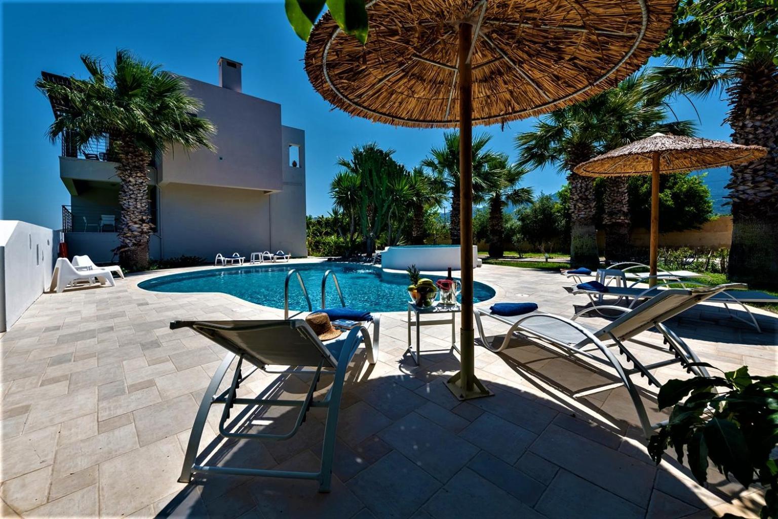 Xenos Villa 2 With A Private Pool,Near The Sea Tigaki Exteriör bild
